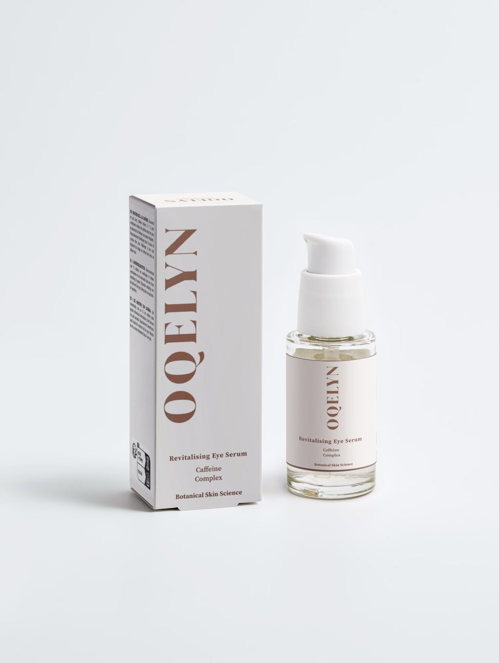 Revitalizing eye caffeine serum